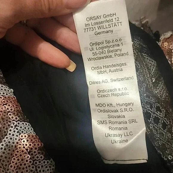 ORSAY NORDSTROM COLLECTION SEQUIN SKIRT SIZE S - Picture 5 of 6